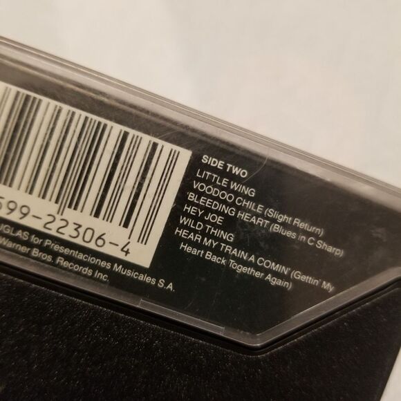 THE JIMI HENDRIX CONCERTS CASSETTE TAPE - Picture 3 of 9